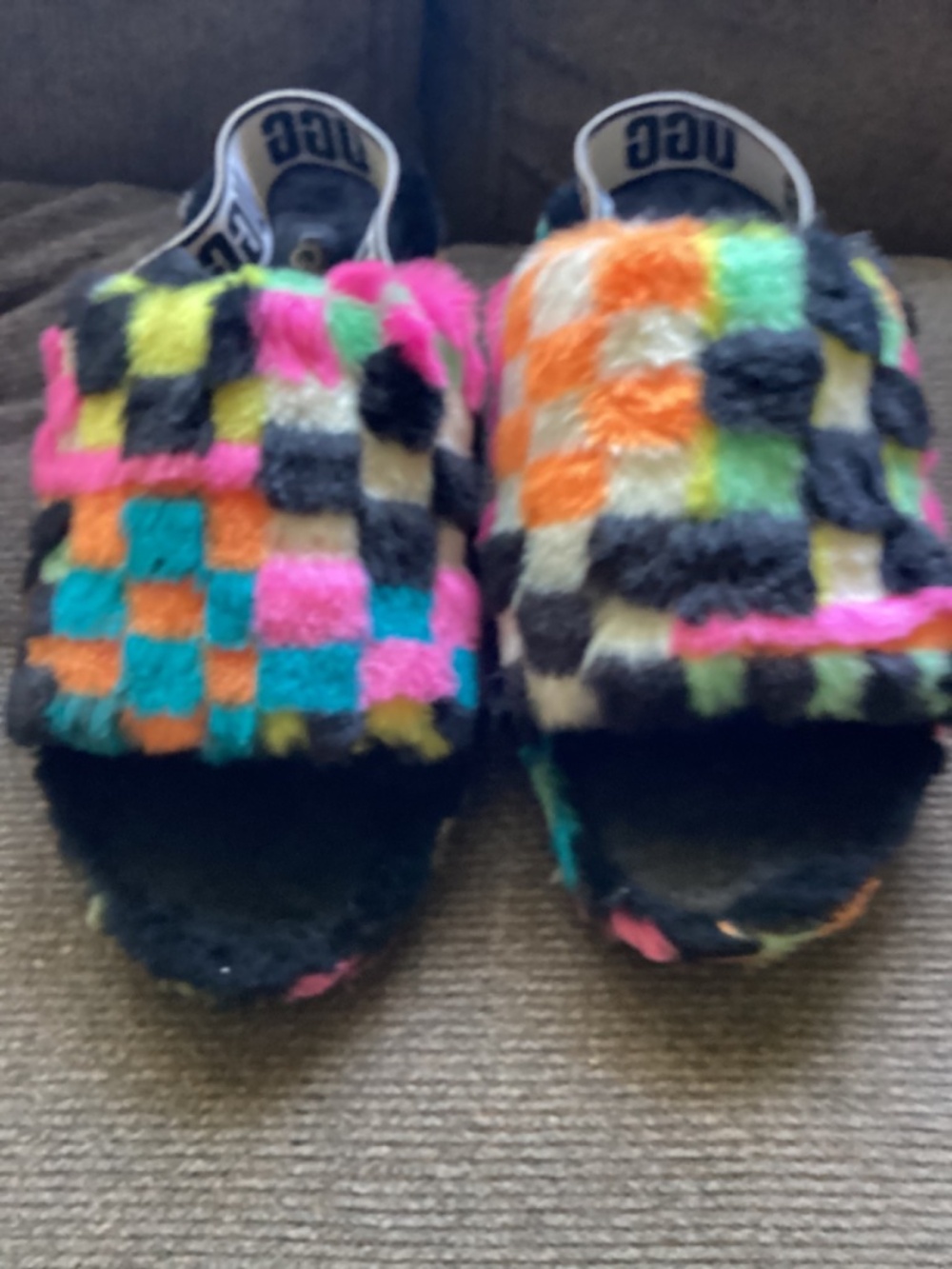Ugg Fluff Yeah Slides - Picture 3 of 5
